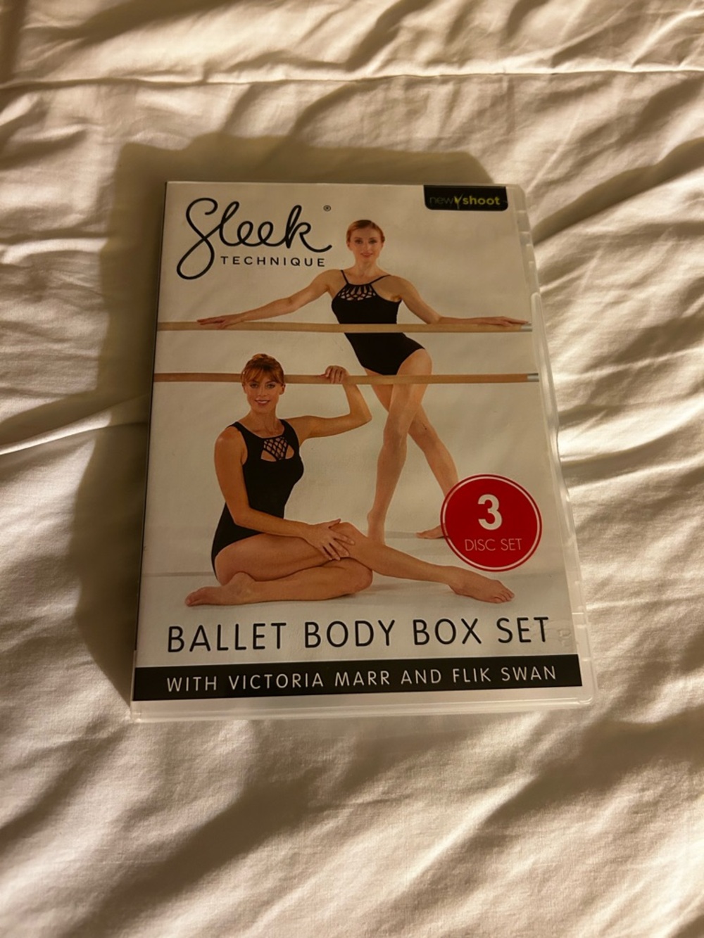 Rare Sleek Technique Ballet Body Box Set 3 DVD Workout